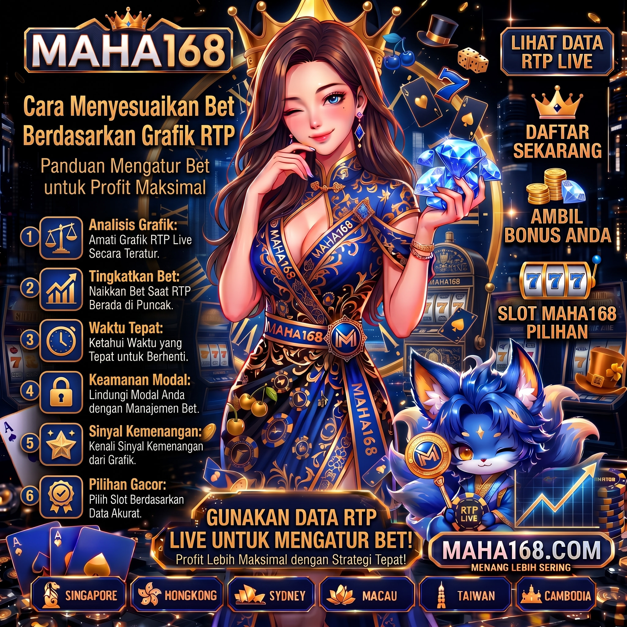 Cara Menyesuaikan Bet Berdasarkan Grafik RTP Panduan & Analisis